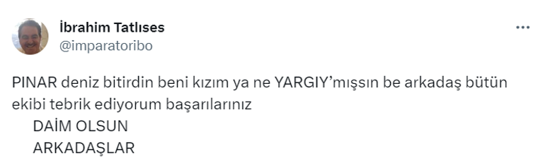 İbrahim Tatlıses'ten 'Yargı'ya övgü! 'Pınar Deniz, bitirdin beni kızım ya'