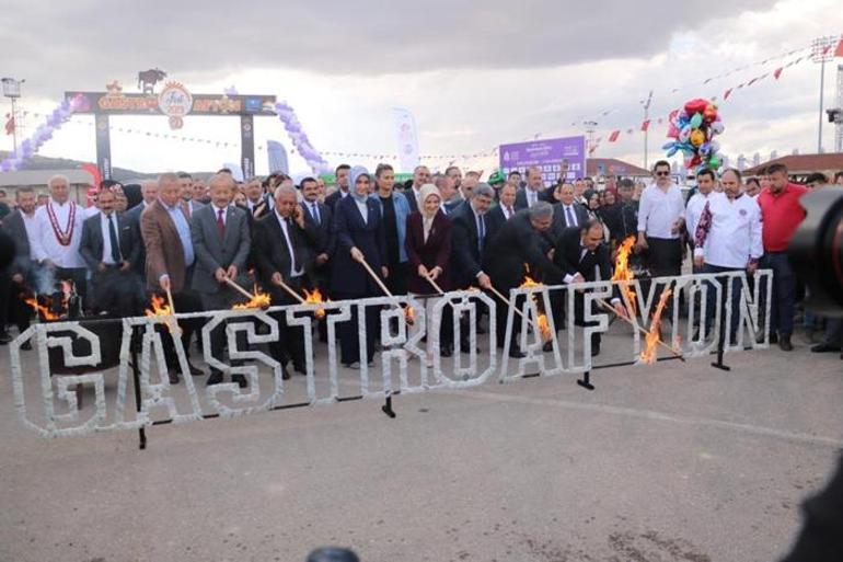 Bakan Göktaş Gastro Afyon Lezzet ve Turizm Festivali açılışını yaptı