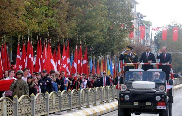 Trakya'da 29 Ekim coşkusu Cumhuriyet'in 100'üncü yıl coşkusu