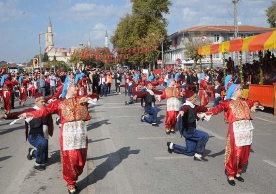 Trakya'da 29 Ekim coşkusu Cumhuriyet'in 100'üncü yıl coşkusu