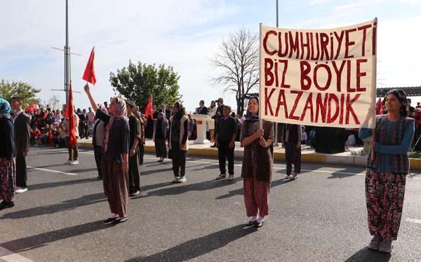 Trakya'da 29 Ekim coşkusu Cumhuriyet'in 100'üncü yıl coşkusu