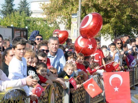 Trakya'da 29 Ekim coşkusu Cumhuriyet'in 100'üncü yıl coşkusu