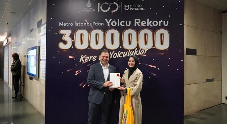 İstanbul'da raylı sistem kullanımında tarihi rekor kırıldı