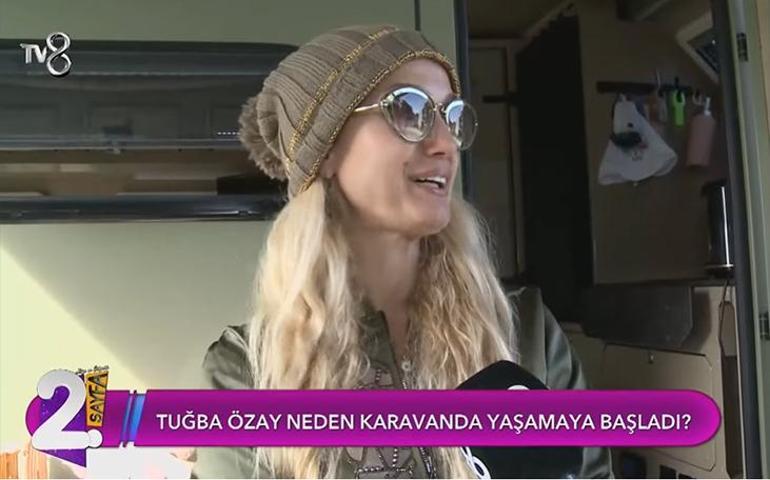 Tuğba Özay karavanda yaşamaya başladı! 'Bende insan korkusu var'