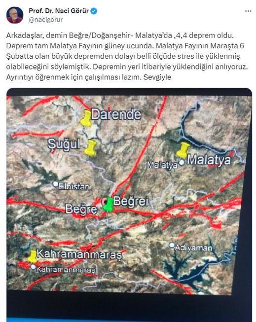 Son dakika... Naci Görür'den Malatya depremi sonrası ilk açıklama