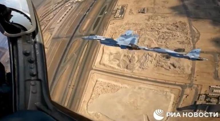 Moskova'dan Abu Dabi'ye füzelerle uçtular! Putin Orta Doğu'ya Su-35'lerle indi