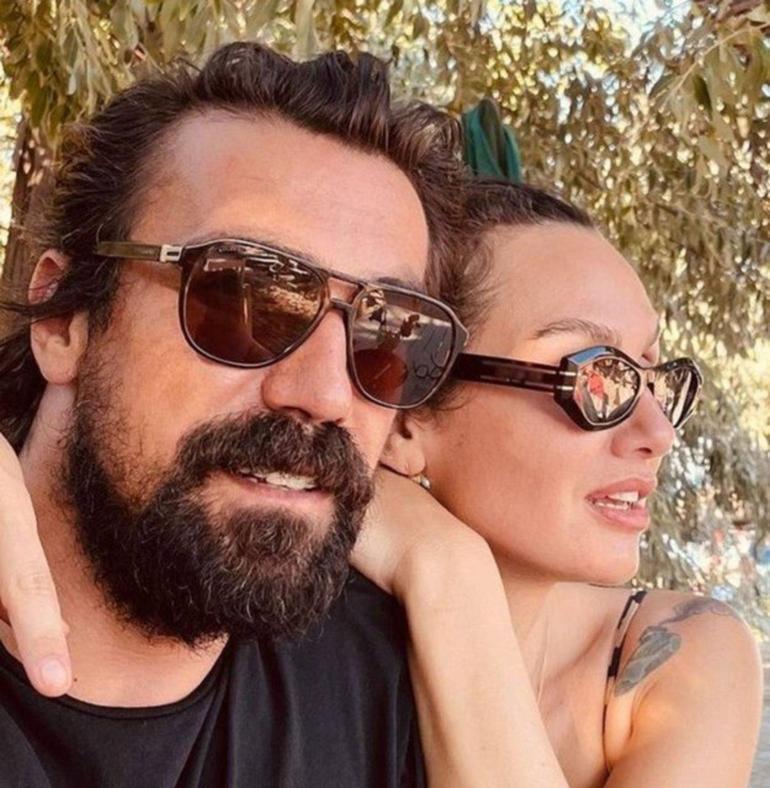 İbrahim Çelikkol, Birce Akalay'ın omzundan öptü!