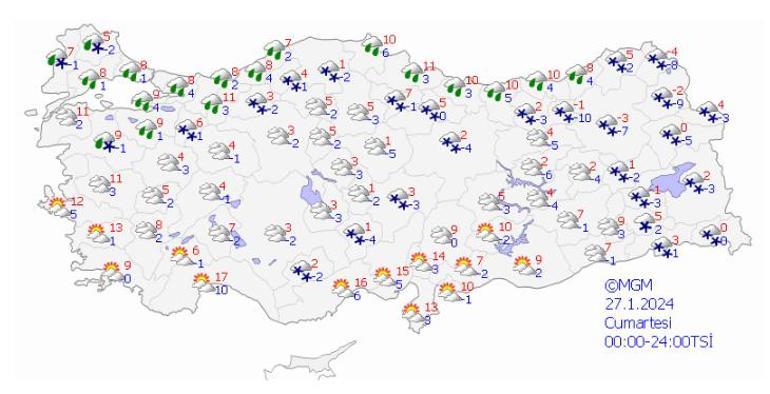 Meteoroloji tek tek açıkladı: 4 il için uyarı! 'Kuvvetli geliyor'