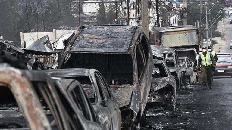 Şili'deki orman yangınları: En az 112 kişi hayatını kaybetti, 200 kişi ise kayıp