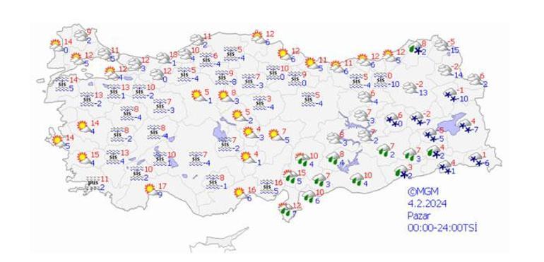 Meteoroloji haritayı güncelledi! Hafta sonundan itibaren değişiyor