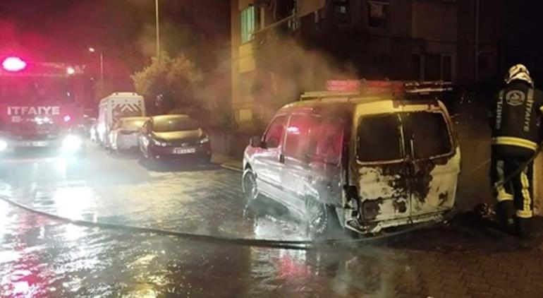 Sevgilisiyle kavga eden uzman çavuş önüne gelen her şeyi yaktı! Polis böyle yakaladı