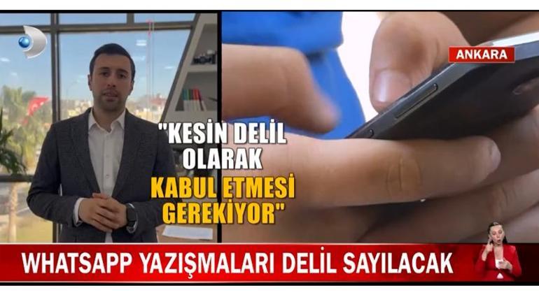 WhatsApp kullananlar dikkat! Yazışmalar artık delil sayılacak