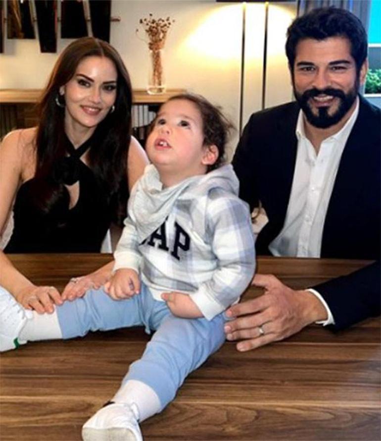 Fahriye Evcen ve oğlu Kerem'in set hatırası! Burak Özçivit kayıtsız kalmadı