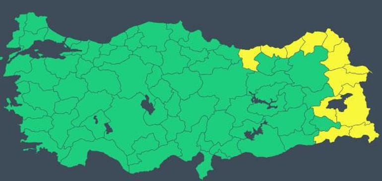 Son dakika... Meteoroloji'den yeni uyarı geldi! Bir kentte eğitime kar engeli