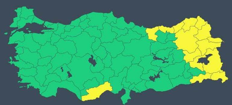 Son dakika... Meteoroloji'den uyarı üstüne uyarı! Kar, sağanak, fırtına ve çığ alarmı