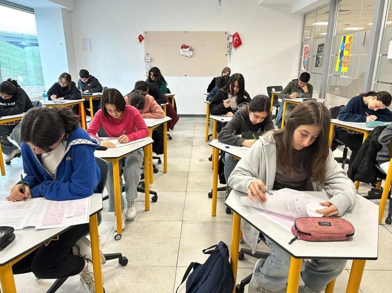 LGS heyecanı! Demirören Medya Lisesi'nde deneme sınavı