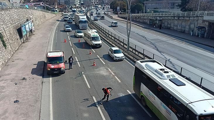 Kocaeli'de zincirleme kaza! Yaralılar var