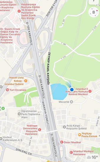 Google Maps'a yansıdı, sosyal medyada olay oldu: Kadıköy'ün yeni gölü