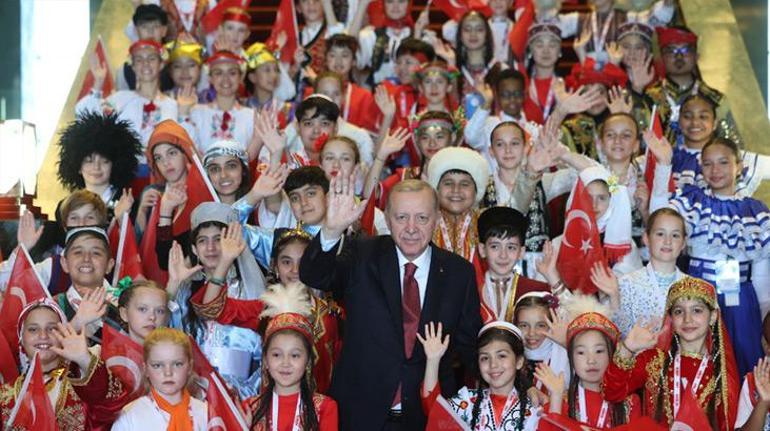 Cumhurbaşkanı Erdoğan'dan 23 Nisan tebriği