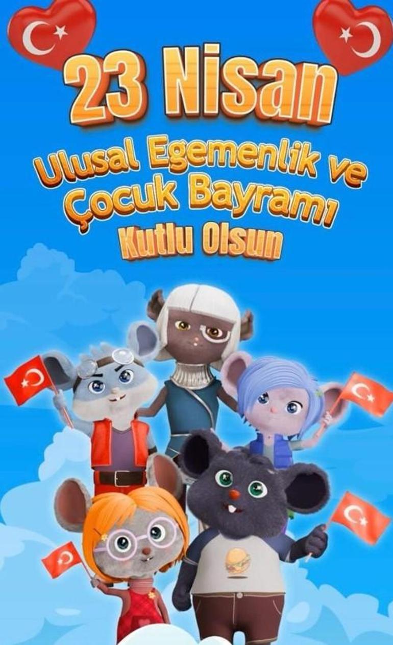 Ünlü isimlerden 23 Nisan Ulusal Egemenlik ve Çocuk Bayramı paylaşımları