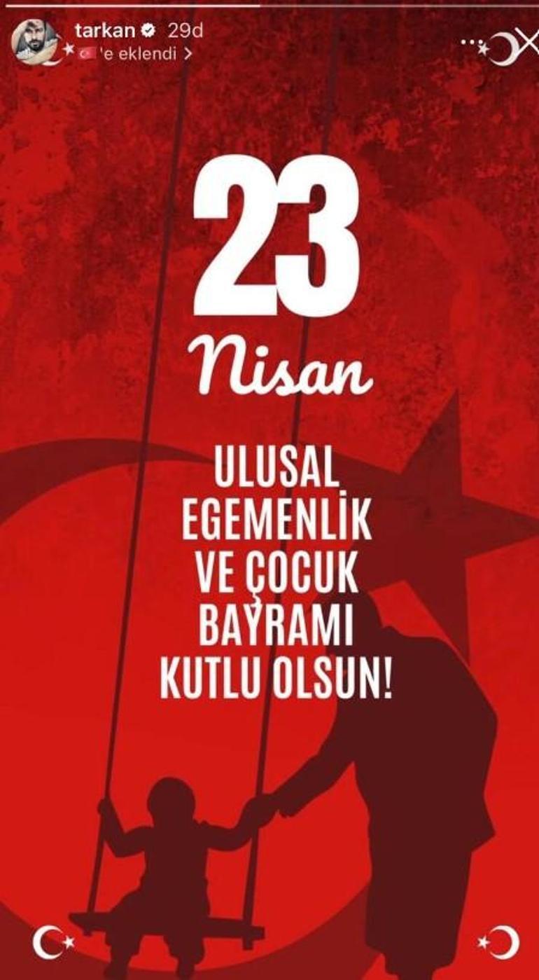 Ünlü isimlerden 23 Nisan Ulusal Egemenlik ve Çocuk Bayramı paylaşımları